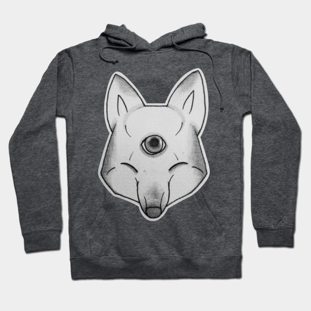 Fox Out Of Here Hoodie by mspinkcloud